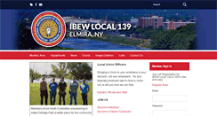 Desktop Screenshot of ibew139.com